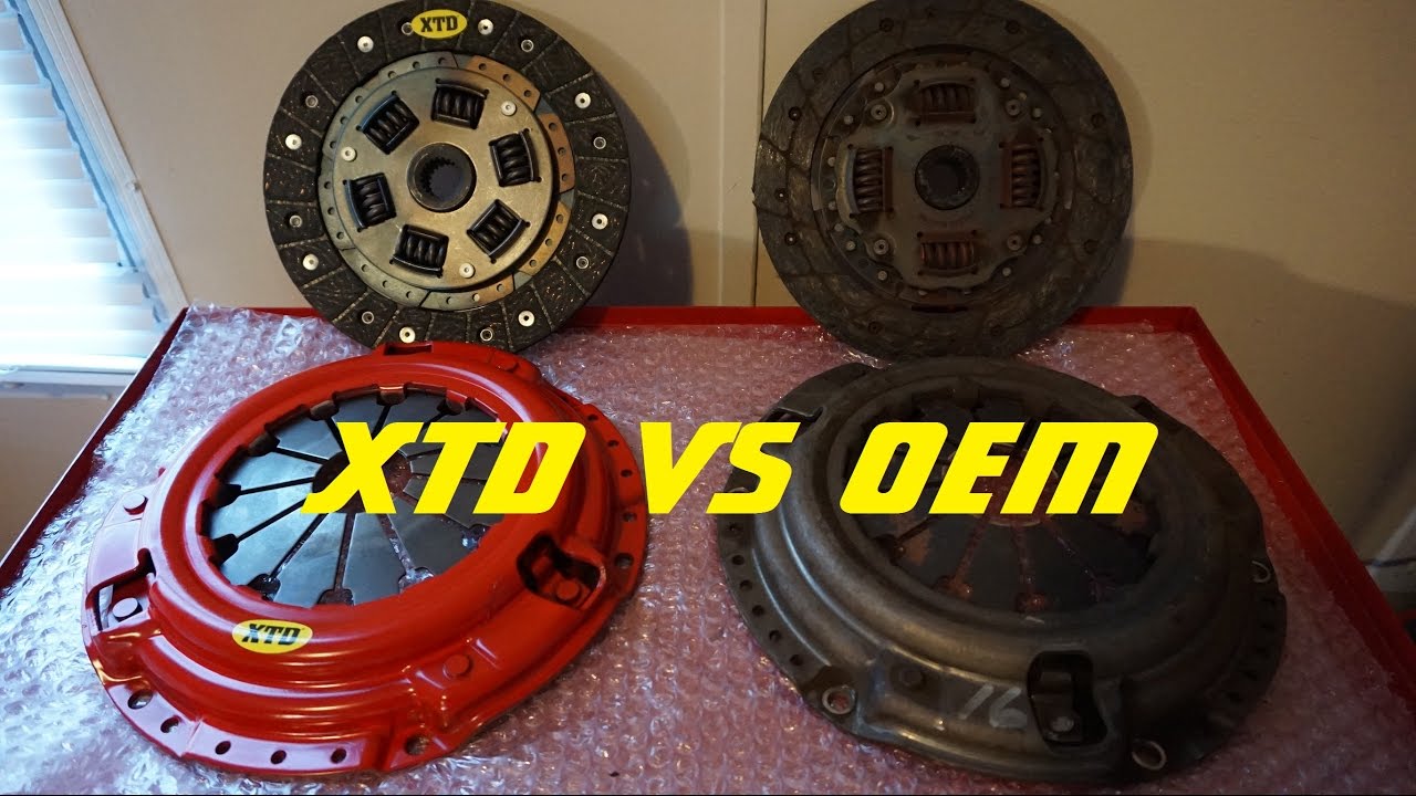 XTD clutch review and a side by side comparison to a OEM clutch!