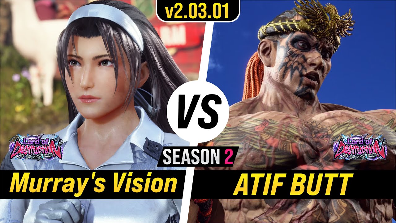 Murray's Vision (Jun) VS Atif (Fahkumram) | Tekken 8 Replays