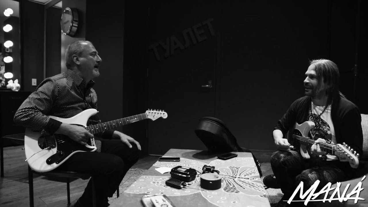 Ensayo de Ulises y Sergio antes de subir al escenario