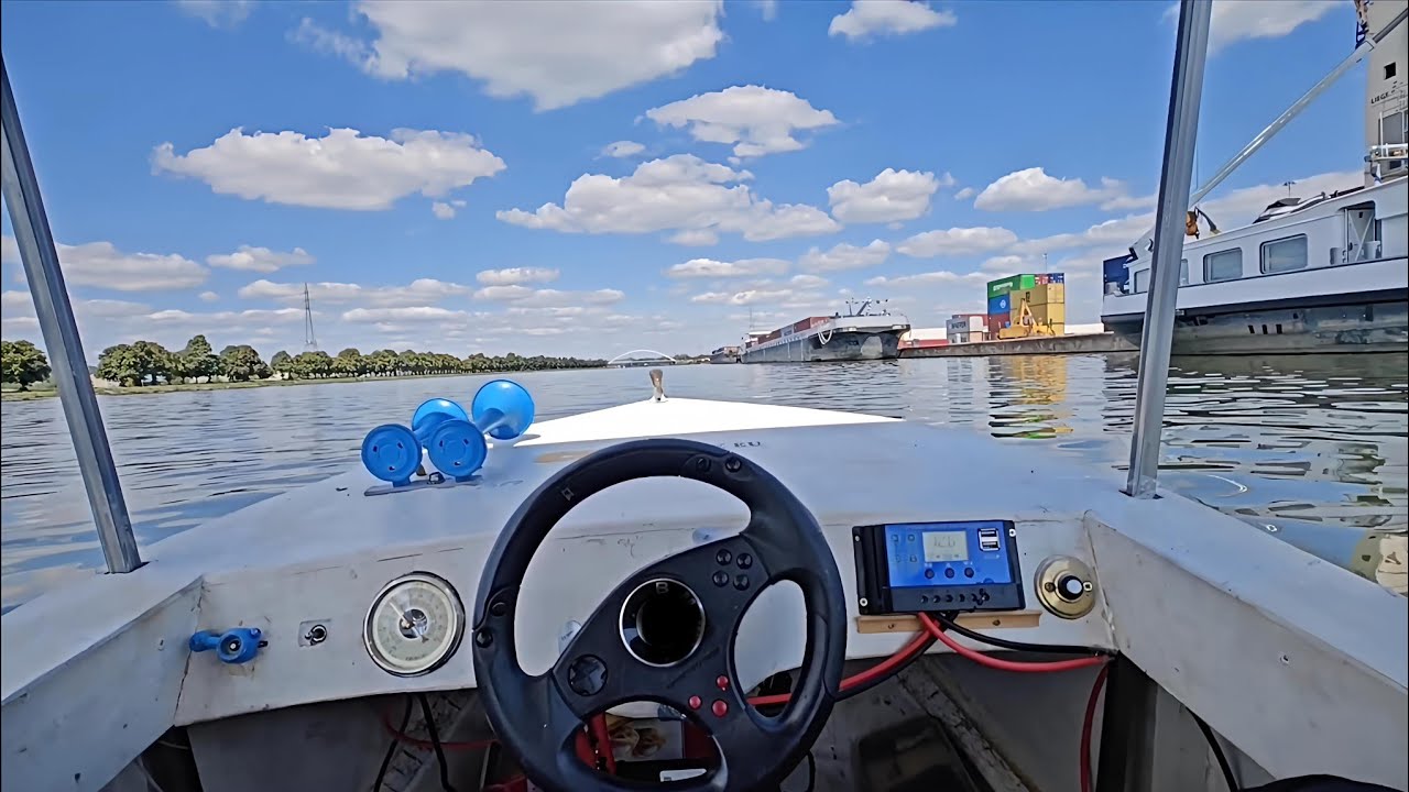 Slow Boat Journey on Quiet Water | No Talking, No Music