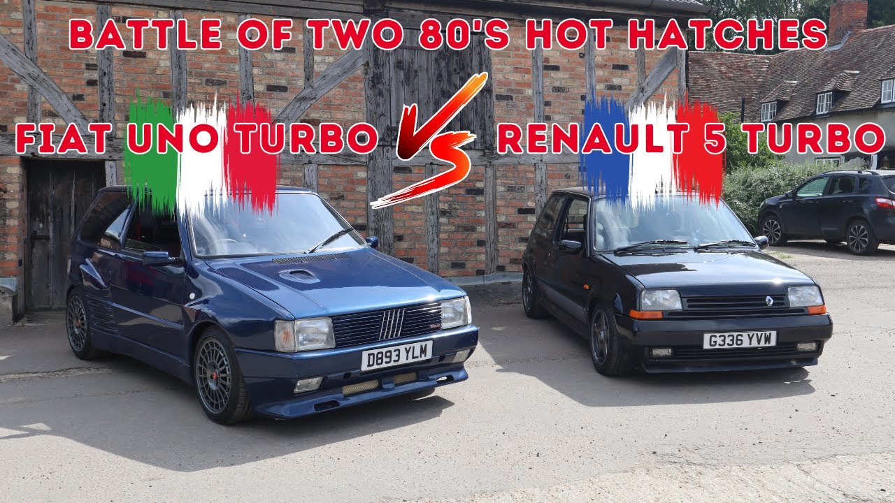 80s Hot hatch Turbos. What was better? #fiatuno #renault5