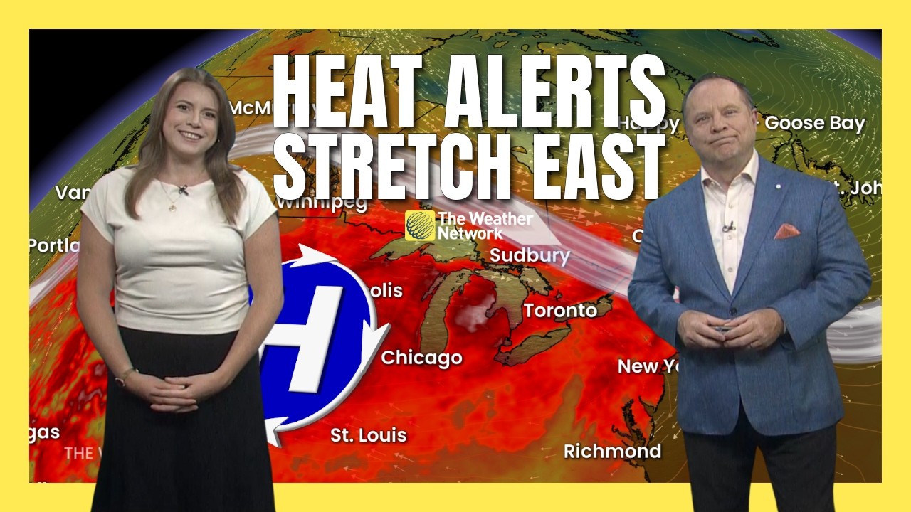 Сильная жара накрыла Канаду, побив национальный рекорд | #WeatherAM