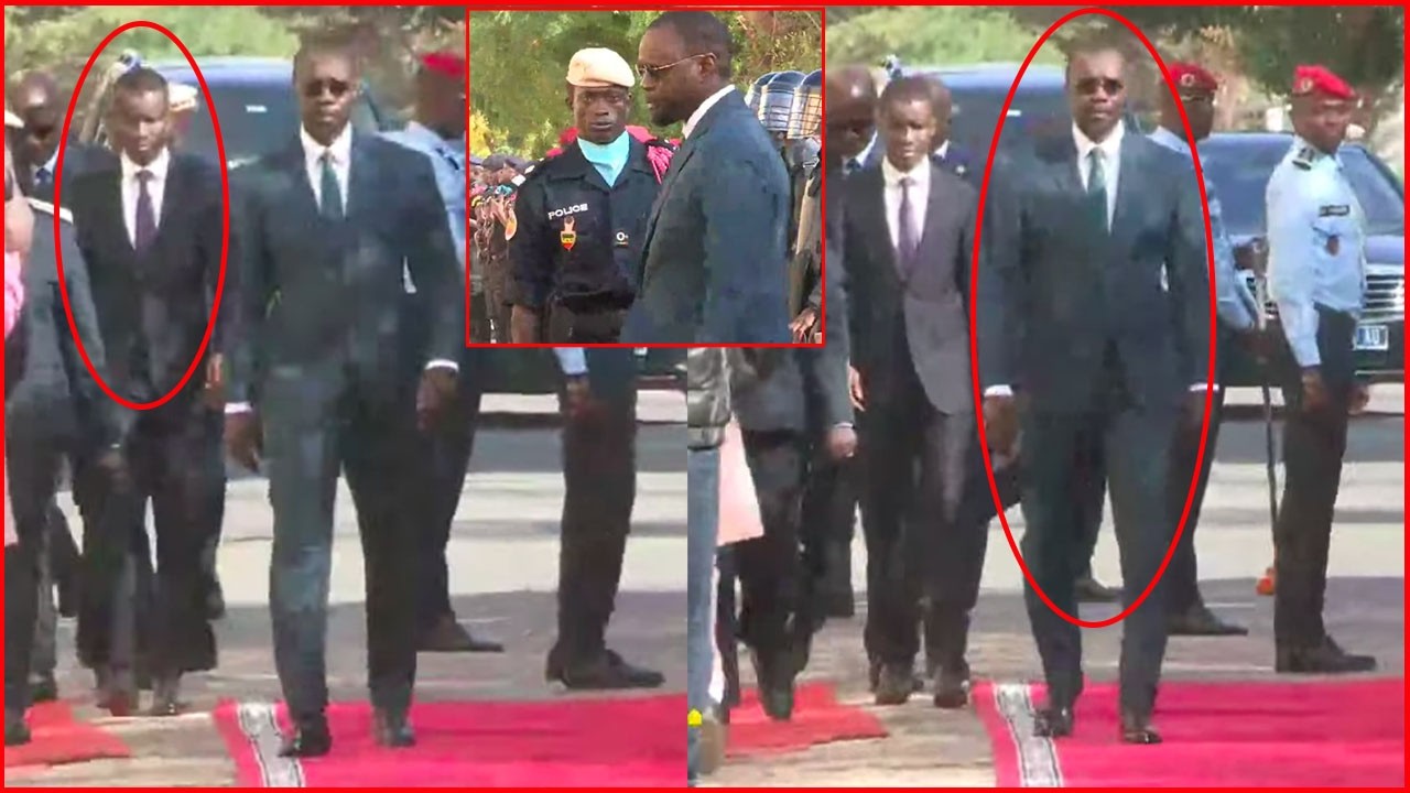 Urgent- Arrivée spectaculaire du Pm SONKo à l'école de Police nationale: Démarche, Posture, Fanfar