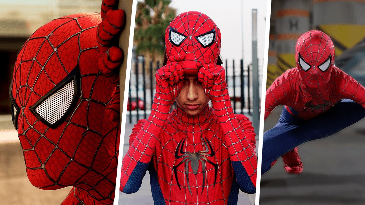 IMITANDO FOTOS DE SPIDERMAN (TOBEY MAGUIRE) - IMITATING PHOTOS OF SPIDERMAN/ IVANSPIDEY