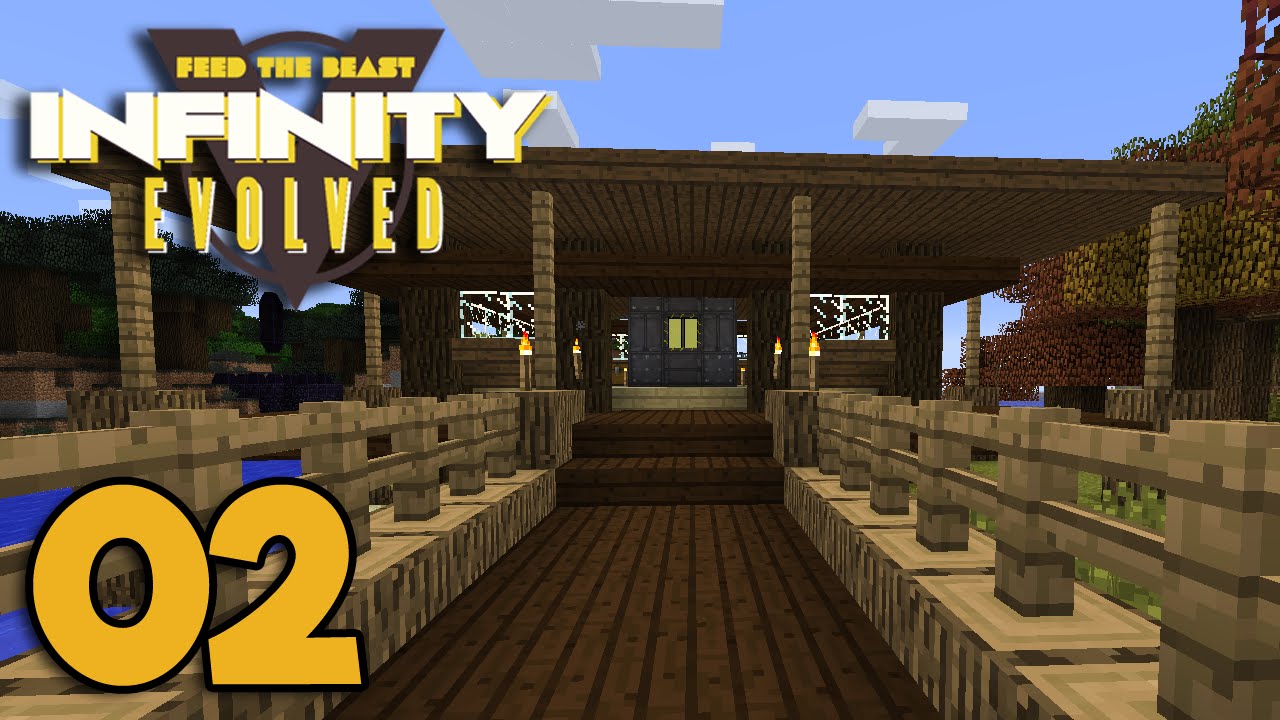 FTB Infinity Evolved Multiplayer | 02 | Logging Camp