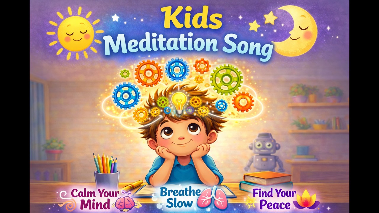 Kids Meditation Song 🎶 | Wheels in Your Mind 🧠
