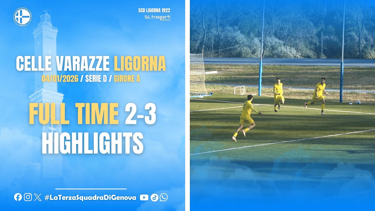 🎥 Celle Varazze vs Ligorna 2-3 | Highlights