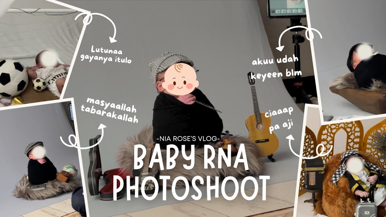 Baby RNA photo shoot 👶🏻👋🏻