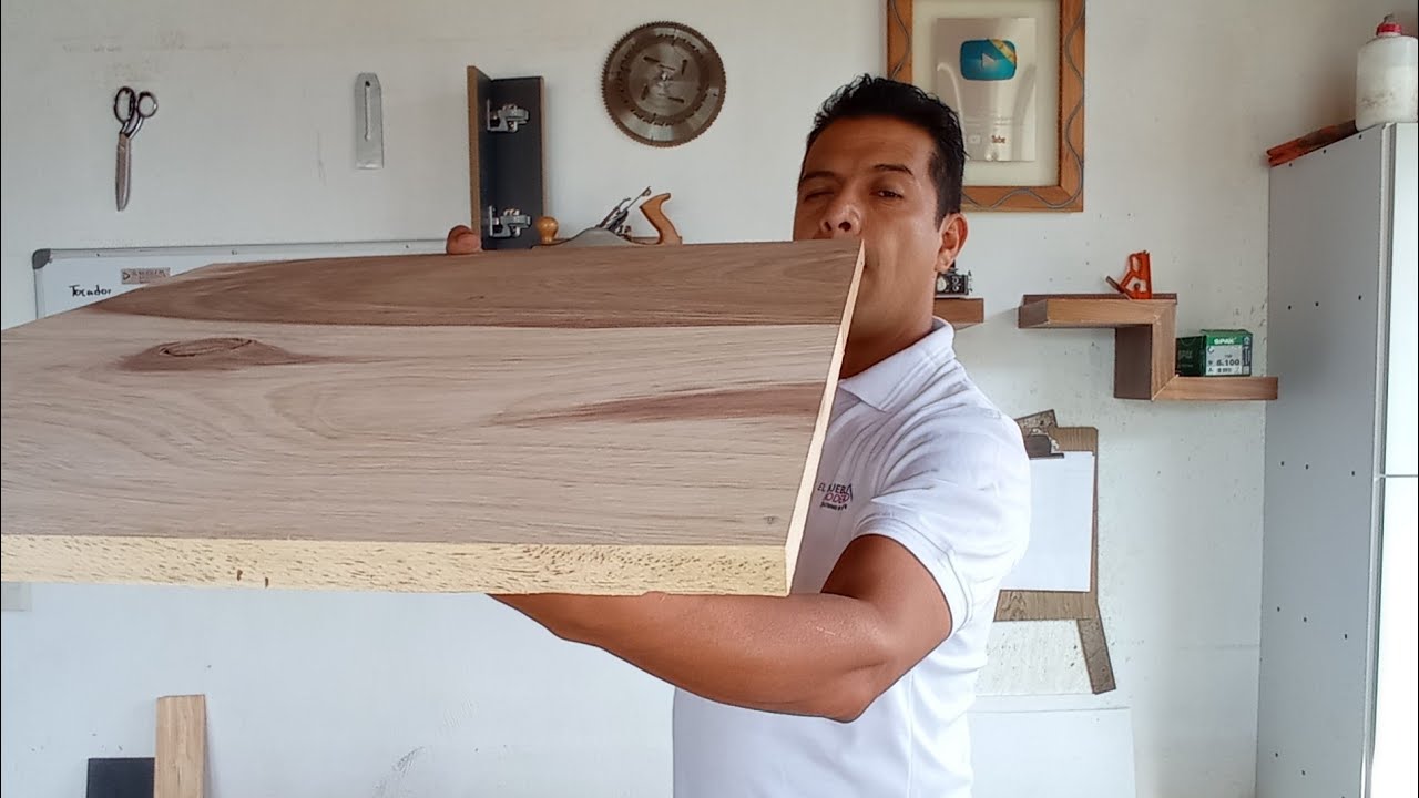 Enderezar Ensamble con Garlopa / Clase de carpintería #elmueblemoderno