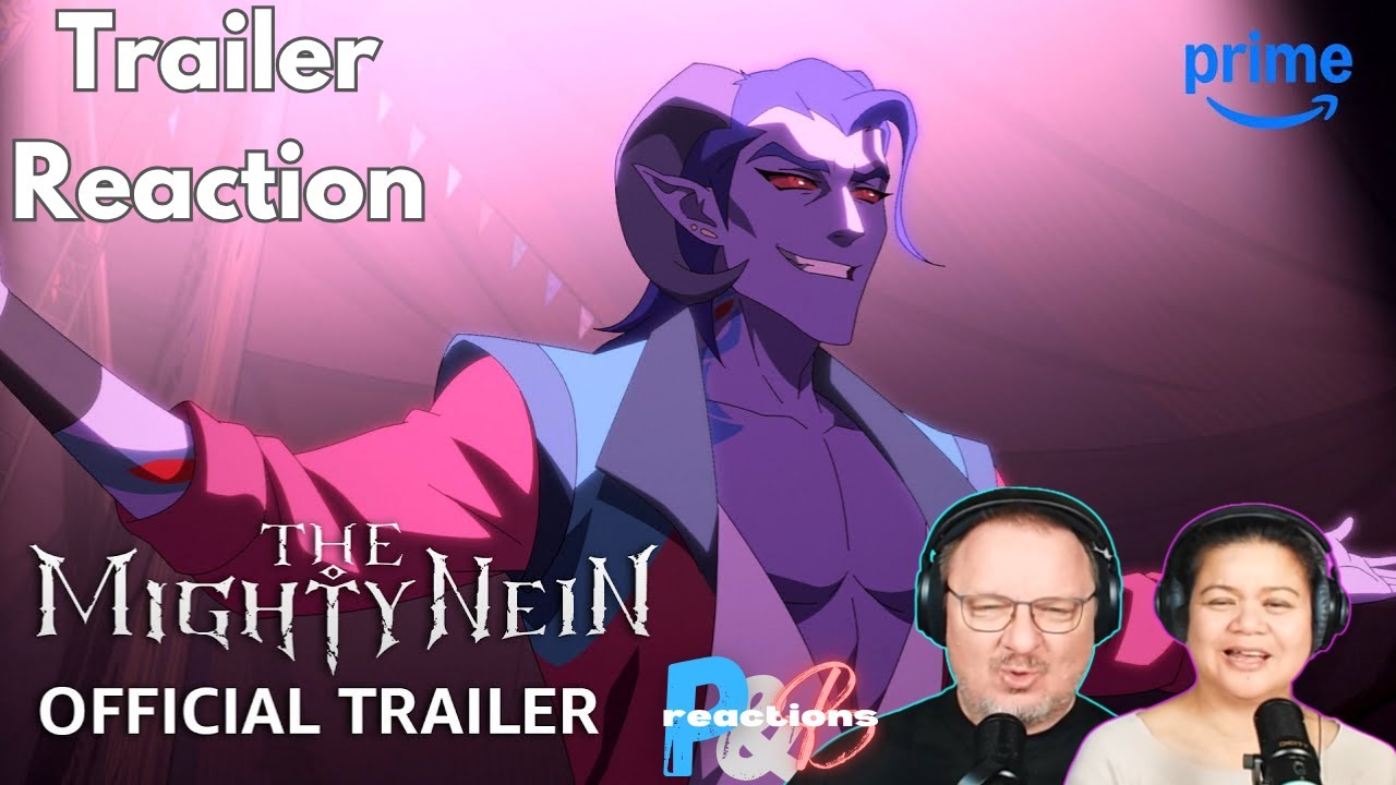 Официальный трейлер «Mighty Nein» | Реакция пар вслепую!