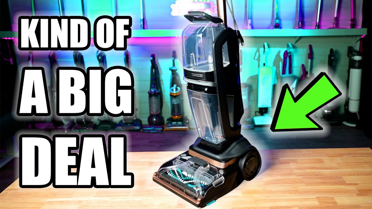 ОБЗОР очистителя ковров BISSELL Revolution HydroSteam Pet — ЭТО НОВЫЙ ХОД ИГРЫ!