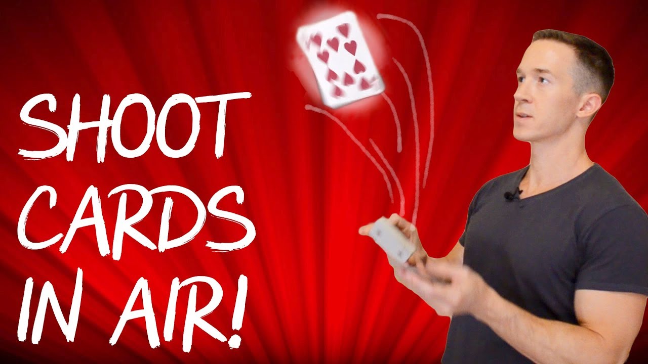 How to shoot cards from a deck - EASY tutorial