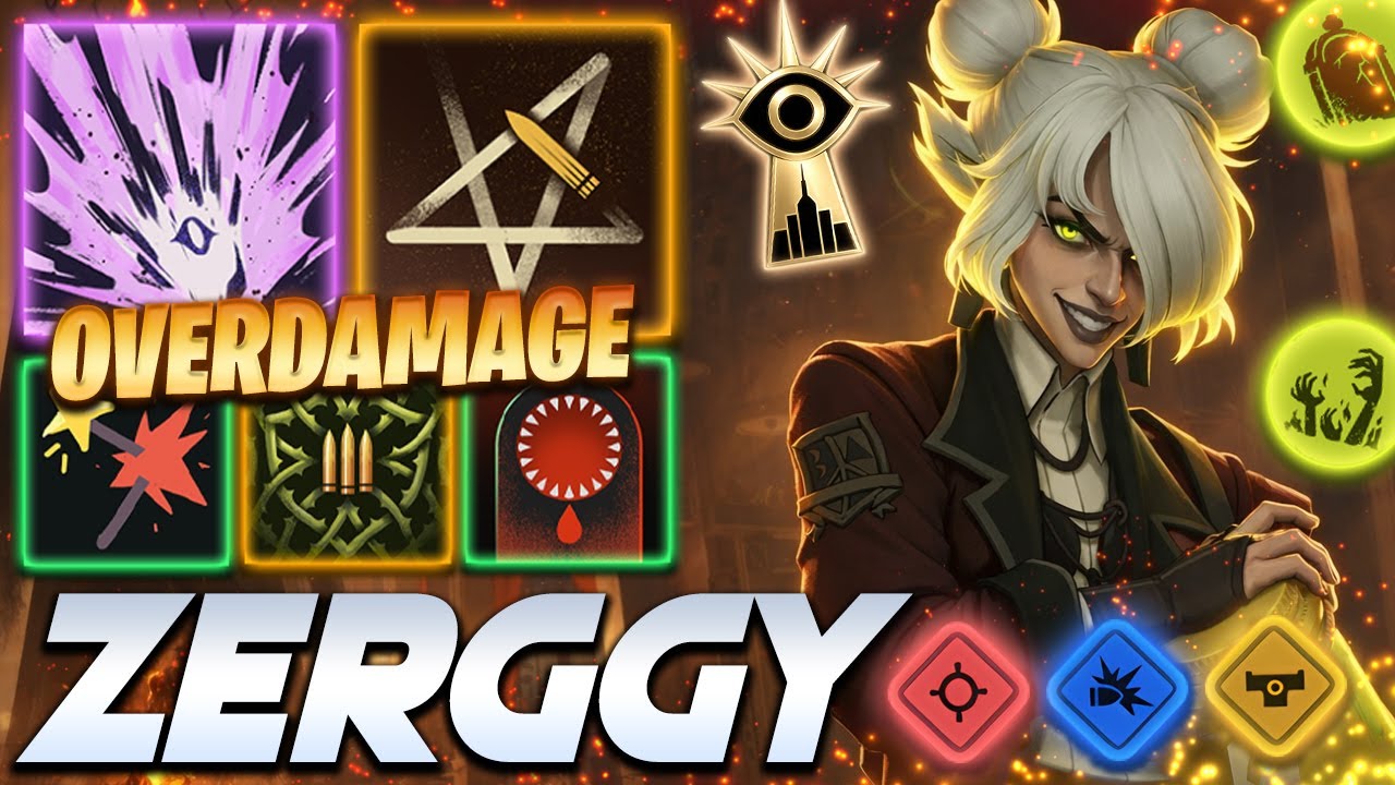Zerggy Graves OVERDAMAGE - Deadlock Pro Gameplay & Guides [Watch & Learn]