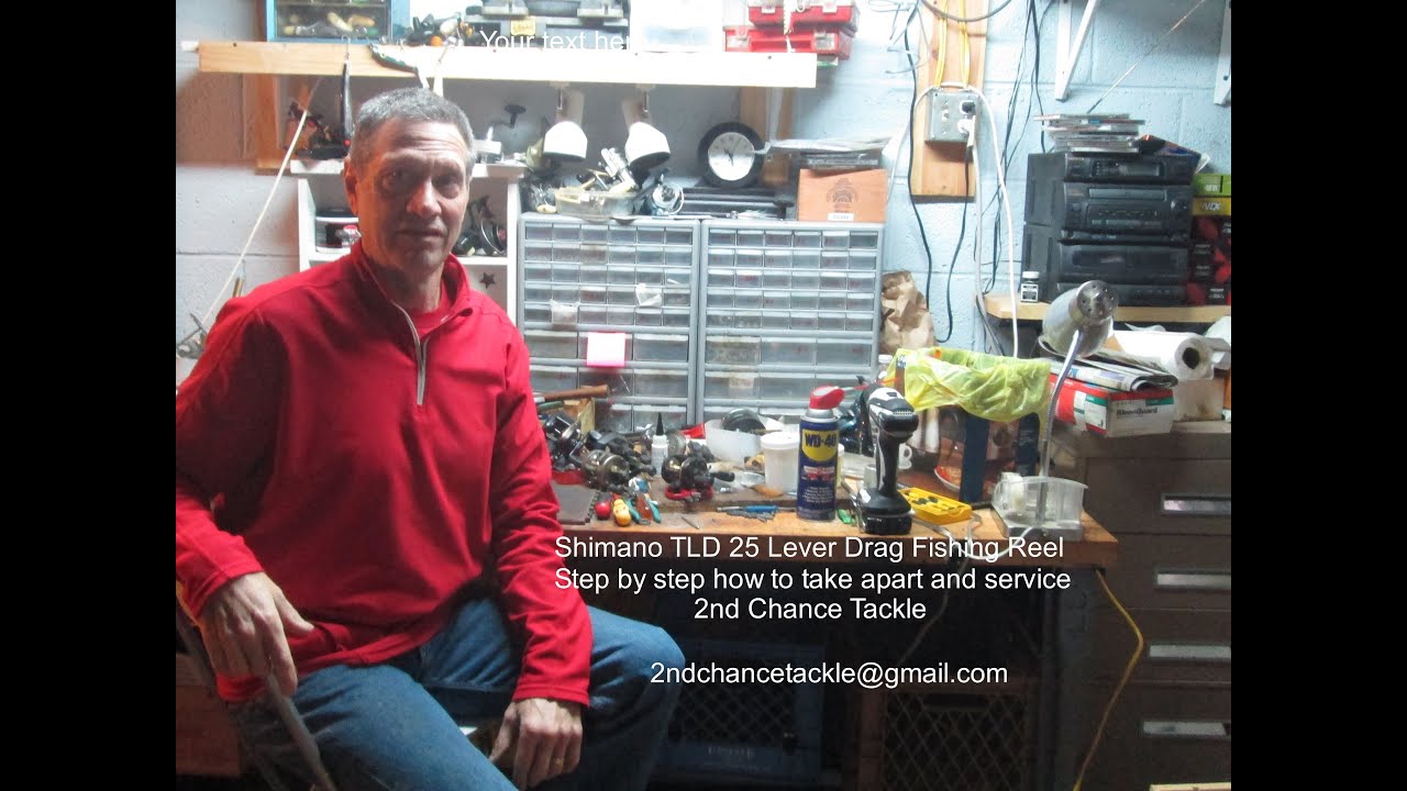 Shimano TLD 25 How to take apart and service this lever drag fishing reel