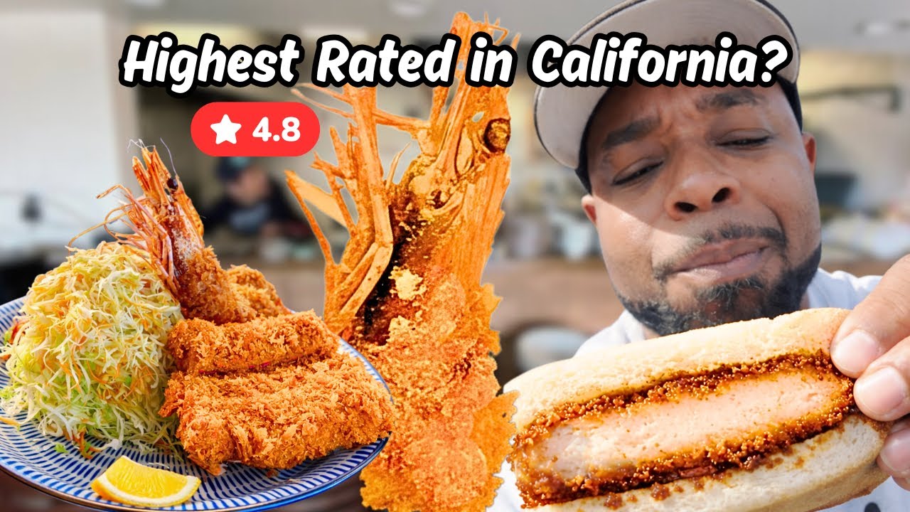 GIANT Fried Prawns + LEGENDARY Katsu = Best Decision Ever!!