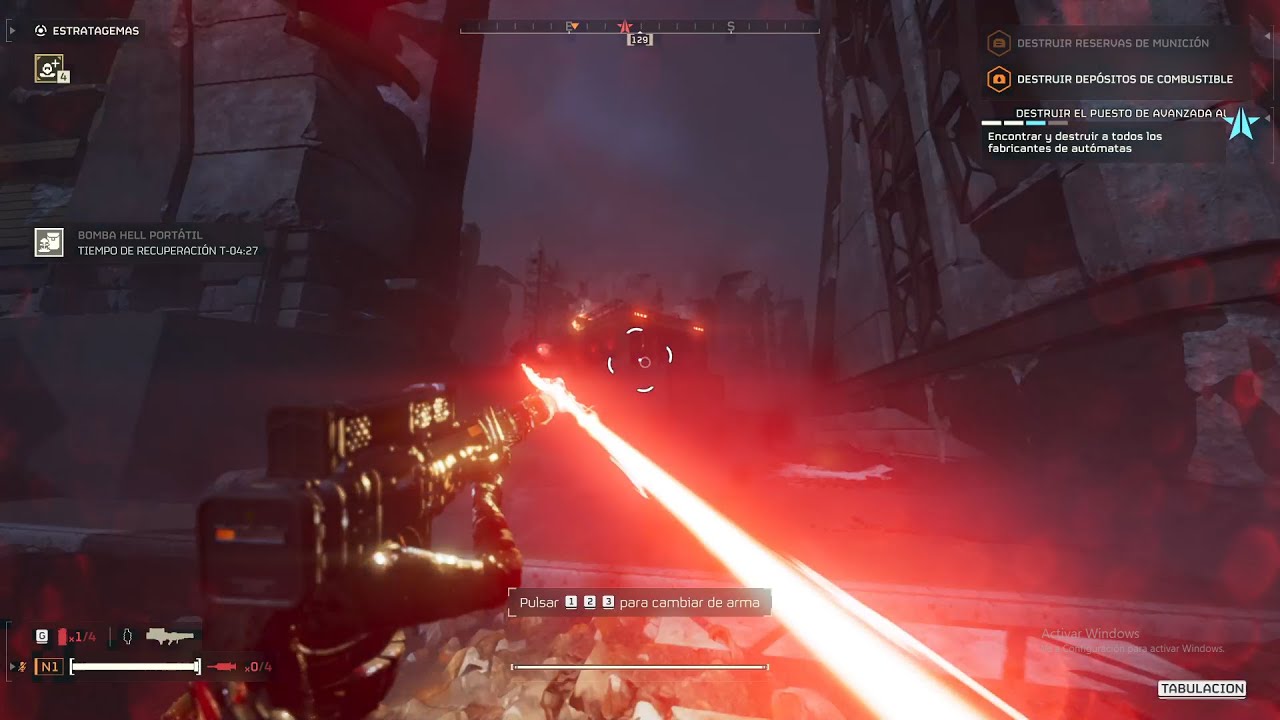 Helldivers 2 - Autómatas - Full clear - Solo