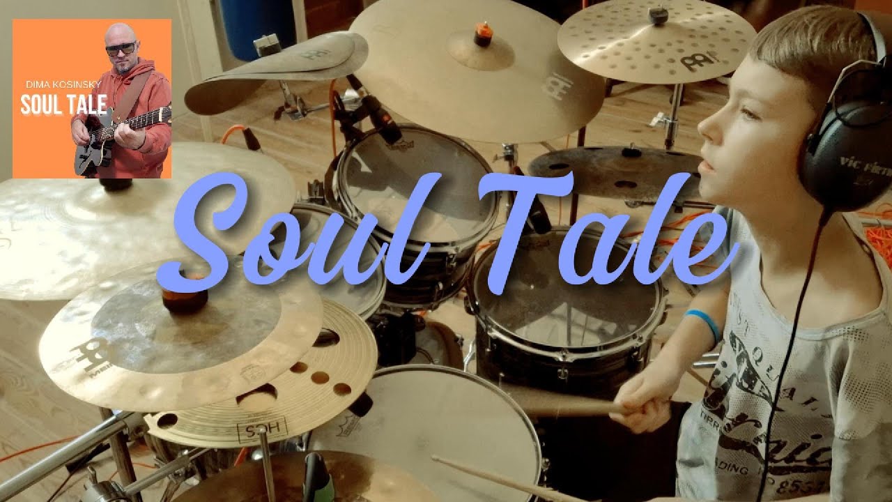 Soul Tale — запись сессии ударных для моего отца