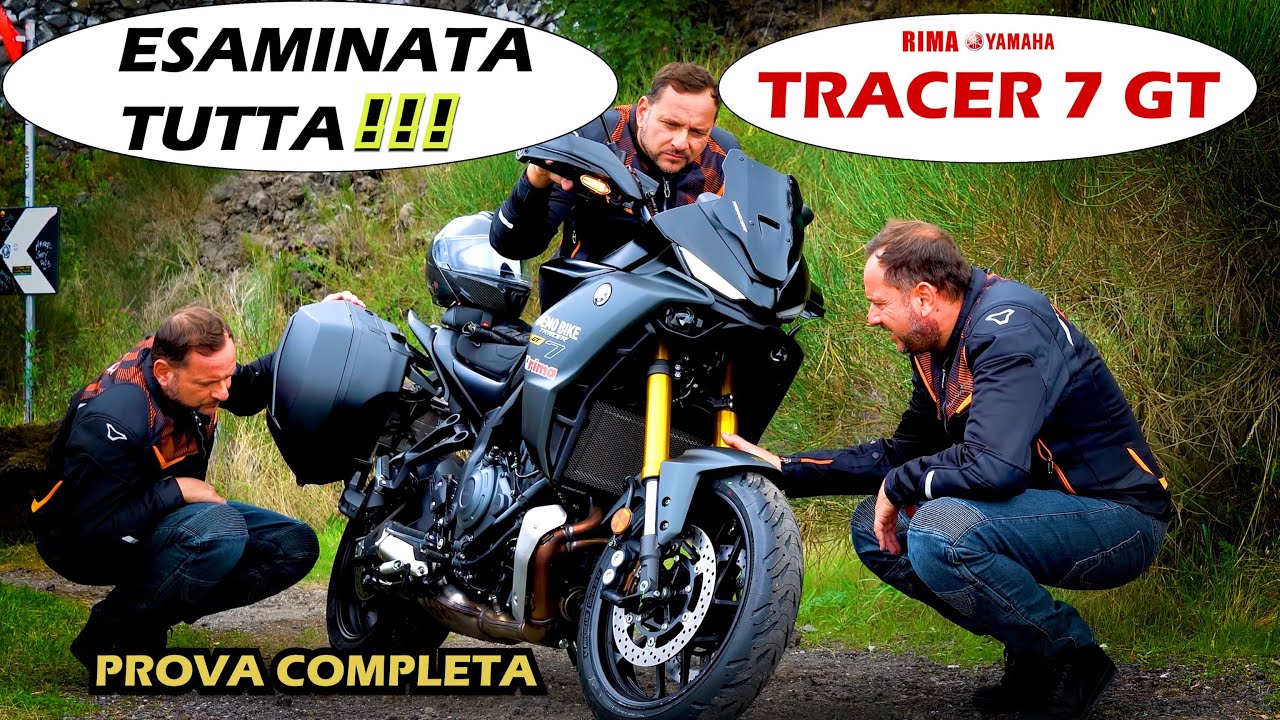 PROVA YAMAHA TRACER 7 GT FINALMENTE PIU' MATURA