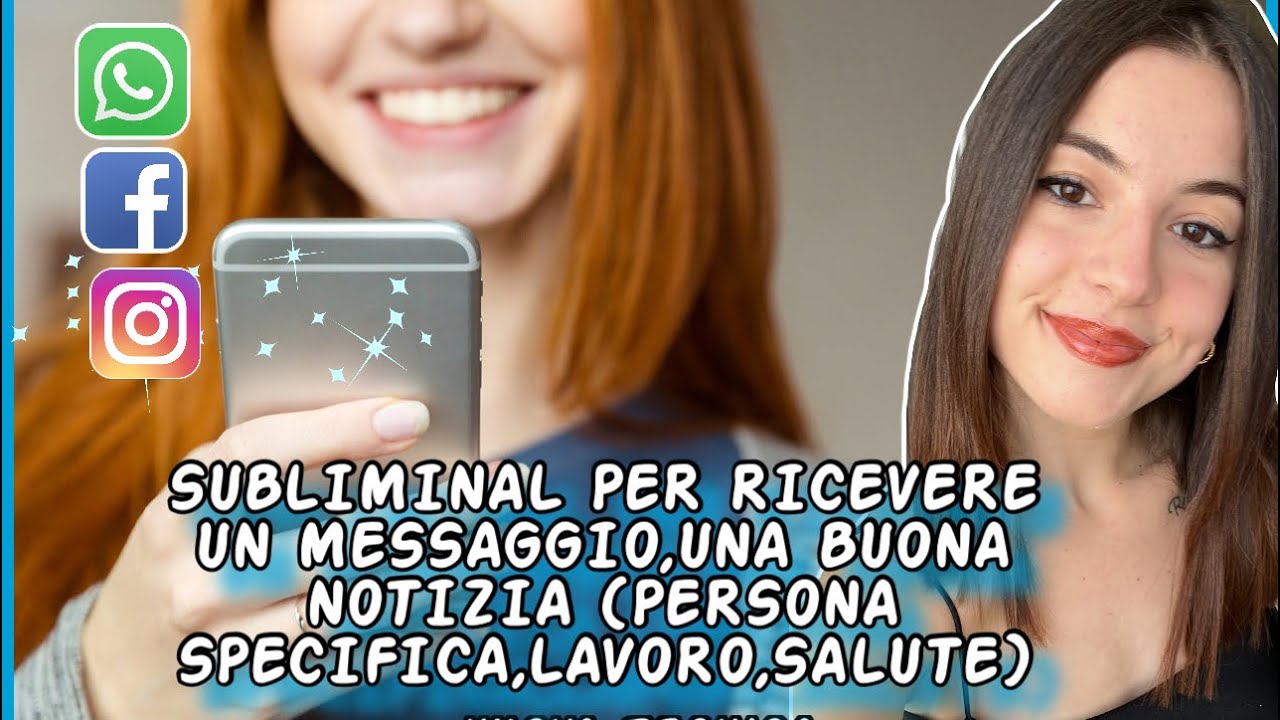 SUBLIMINAL PER RICEVERE UN MESSAGGIO, UNA RISPOSTA POSITIVA,UNA BELLA NOTIZIA (sp,lavoro,salute)