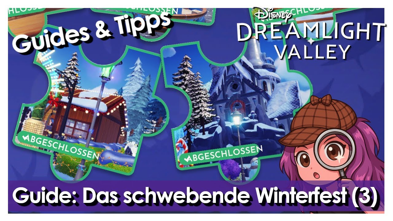 DDV:  Das schwebende Winterfest: Rätsel 5 gelöst [Disney Dreamlight Valley] [Guides] [Deutsch]