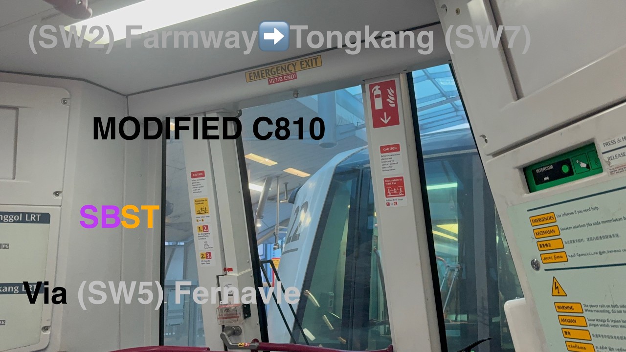 Mitsubishi Electric Crystal Movers C810 [V22-V27] from (SW2) Farmway➡️Tongkang (SW7)