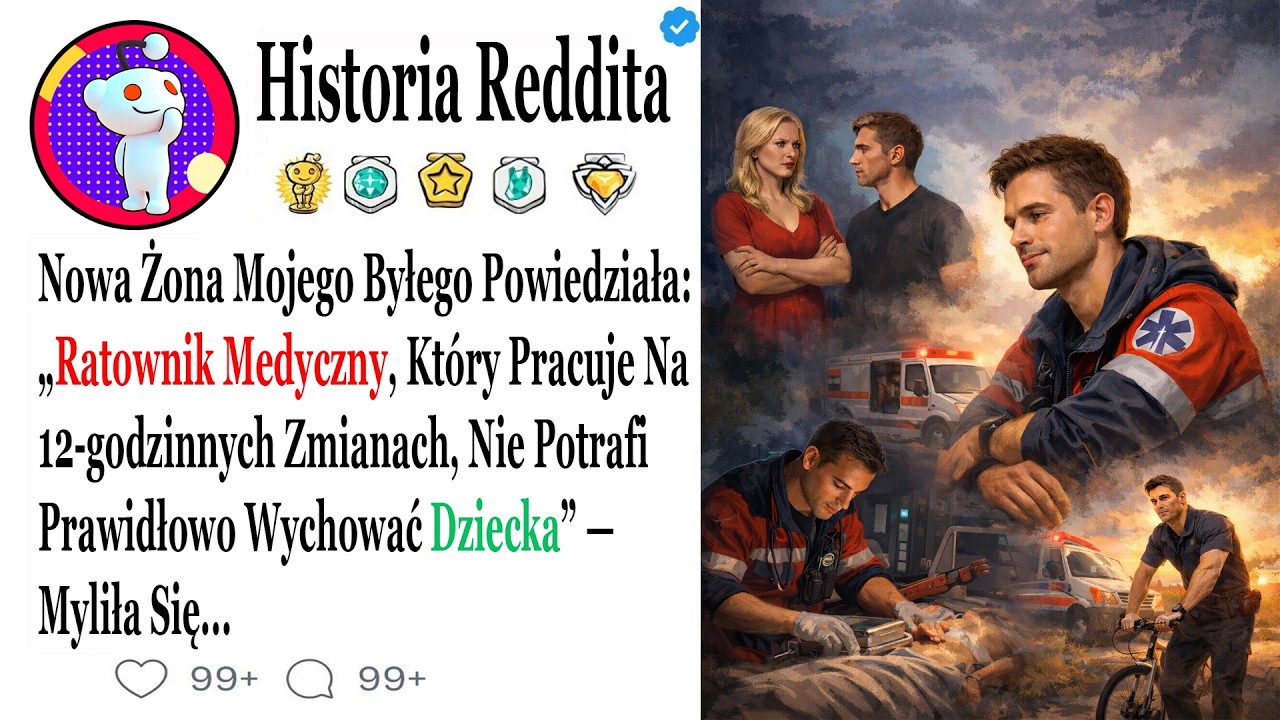 Nowa Żona Mojego Byłego Powiedziała: „Ratownik Medyczny, Który Pracuje Na 12-godzinnych Zmianach...