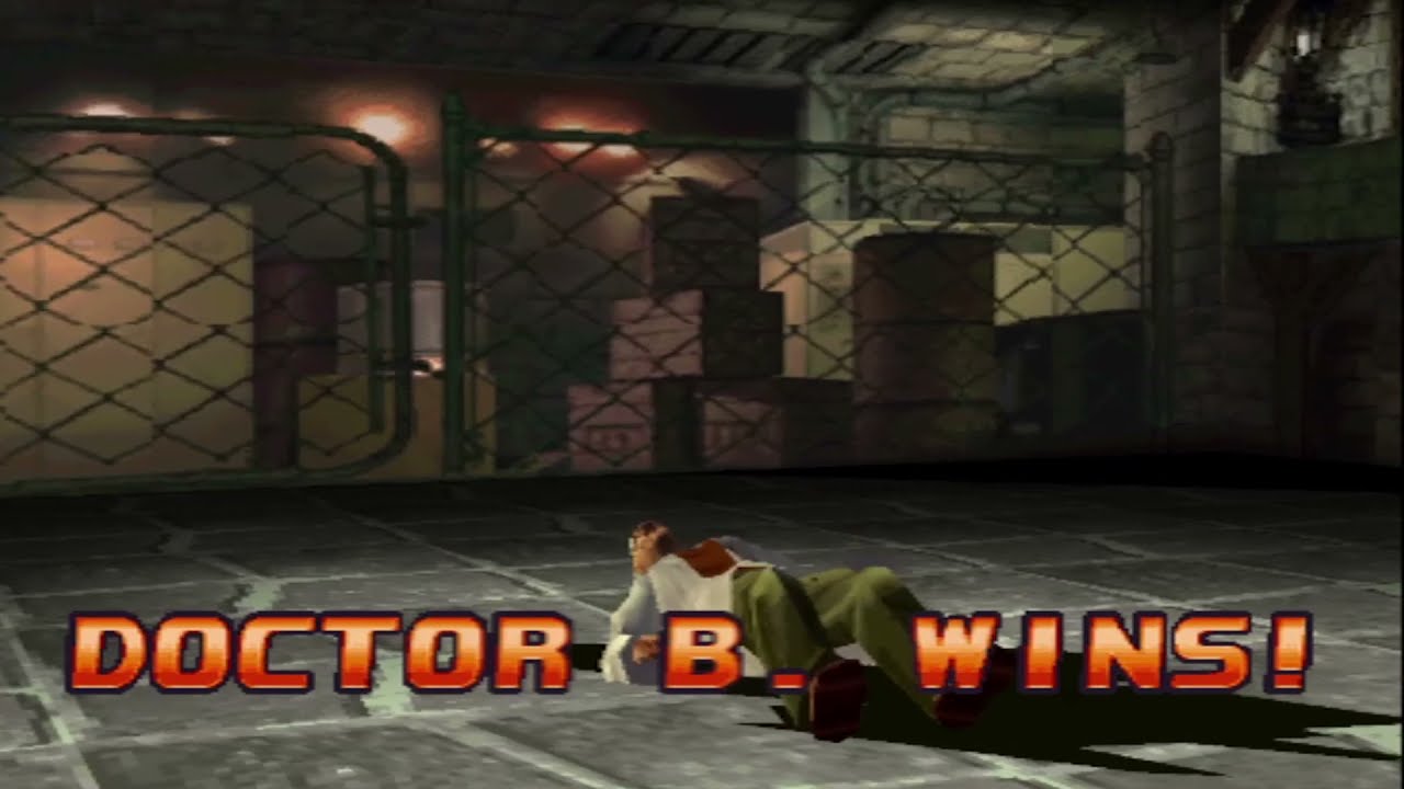 Tekken 3 - Доктор Босконович (Вступления и поза победы)