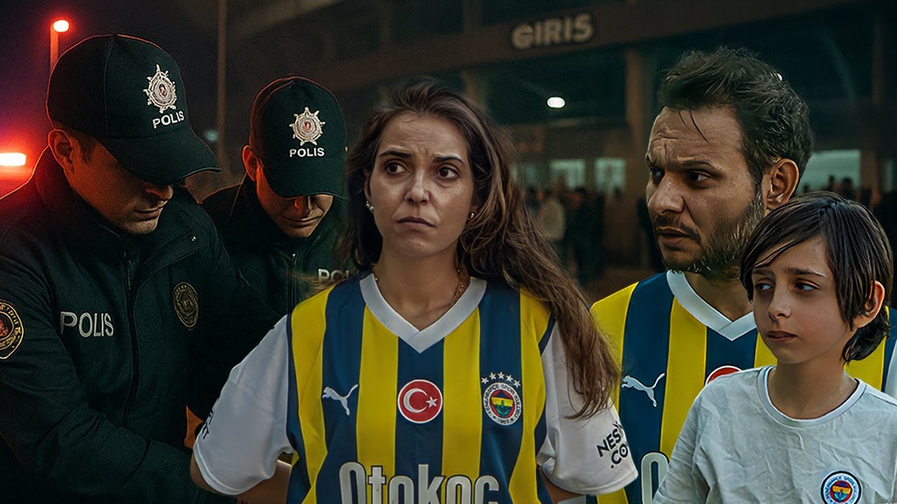 EŞİMİ STAD GİRİŞİNDE GÖZALTINA ALIYORLARDI!