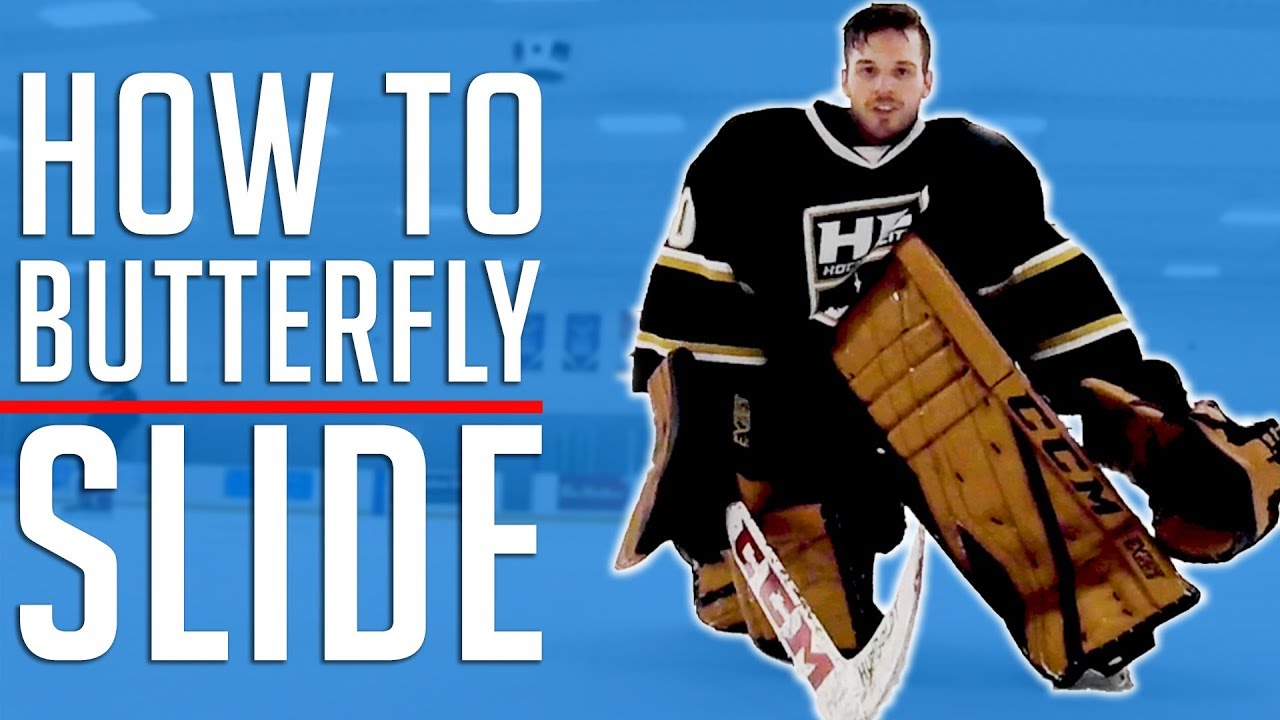 How To Do A Butterfly Slide | GoPro Hockey Goalie [HD]