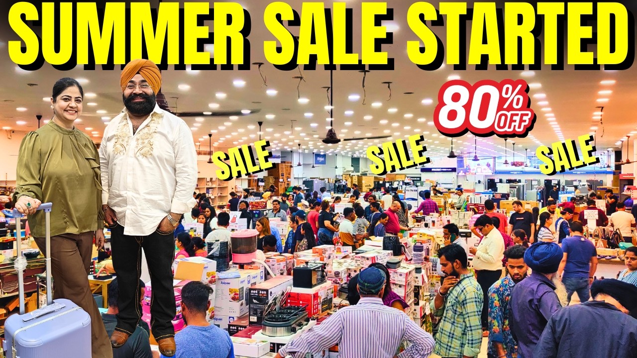 Electronics & Home Appliances Summer Sale on Ac Fridge Washing Machine Led Tv & Home Decor Items