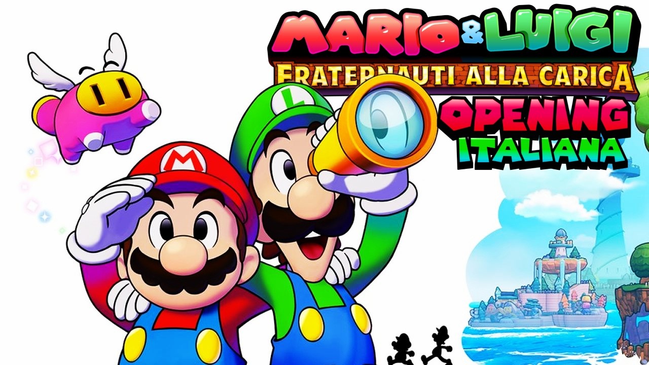 Mario & Luigi : Fraternauti Alla Carica OPENING ITALIANA