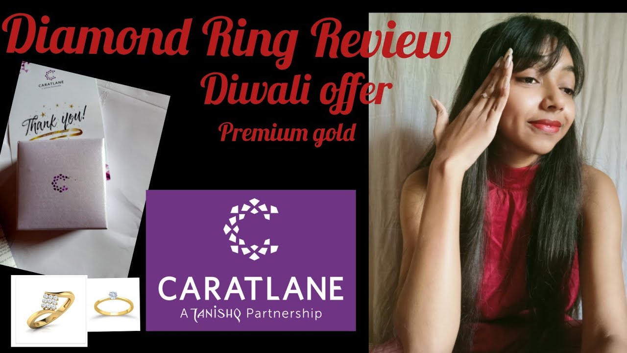 Caratlane Diamond Ring Review // Real Gold // Unboxing //# Diwali offer #caratlane #diamondring