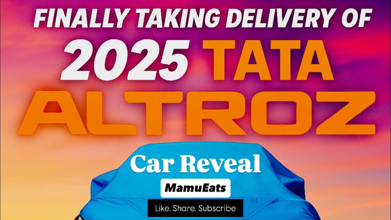 Finally taking delivery of New 2025 Tata Altroz | full day vlog