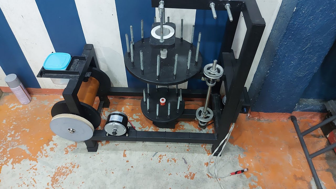 Visco Fuse Machine Solar Battery Powered Initial Test to Motor