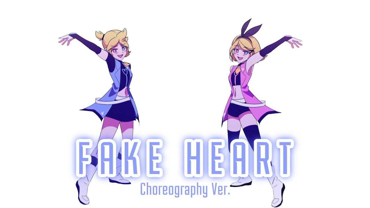 FAKE HEART / KIRA x Asteroid ft. Kagamine Rin & Len・Official Choreography by Juju Bon