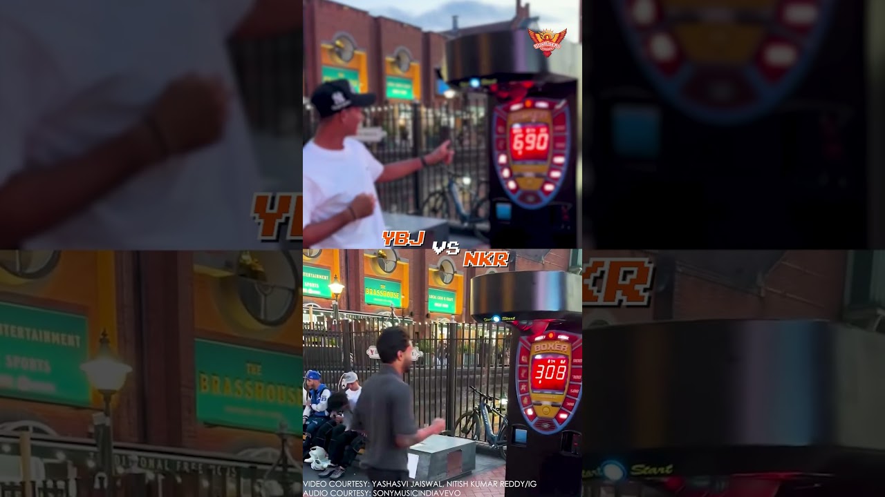 Can someone check on that 🥊 machine? 😮&zwj;💨Nitish Kumar Reddy | Yashasvi Jaiswal | PlayWithFire