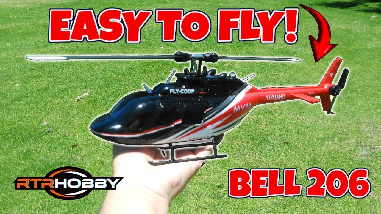 This YU XIANG F08 Bell 206 is the Ultimate RC Helicopter for Newbies #RTRHOBBY @RTRHOBBY