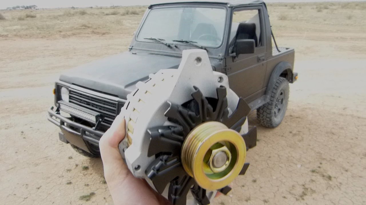 Suzuki Samurai CS130 105 Amp Alternator Upgrade