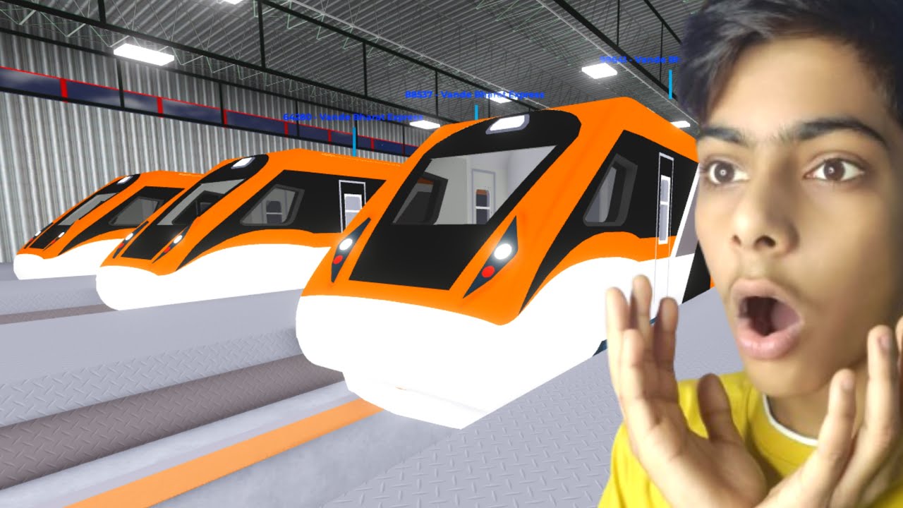 I Driving VANDE BHARAT in ROBLOX🔥