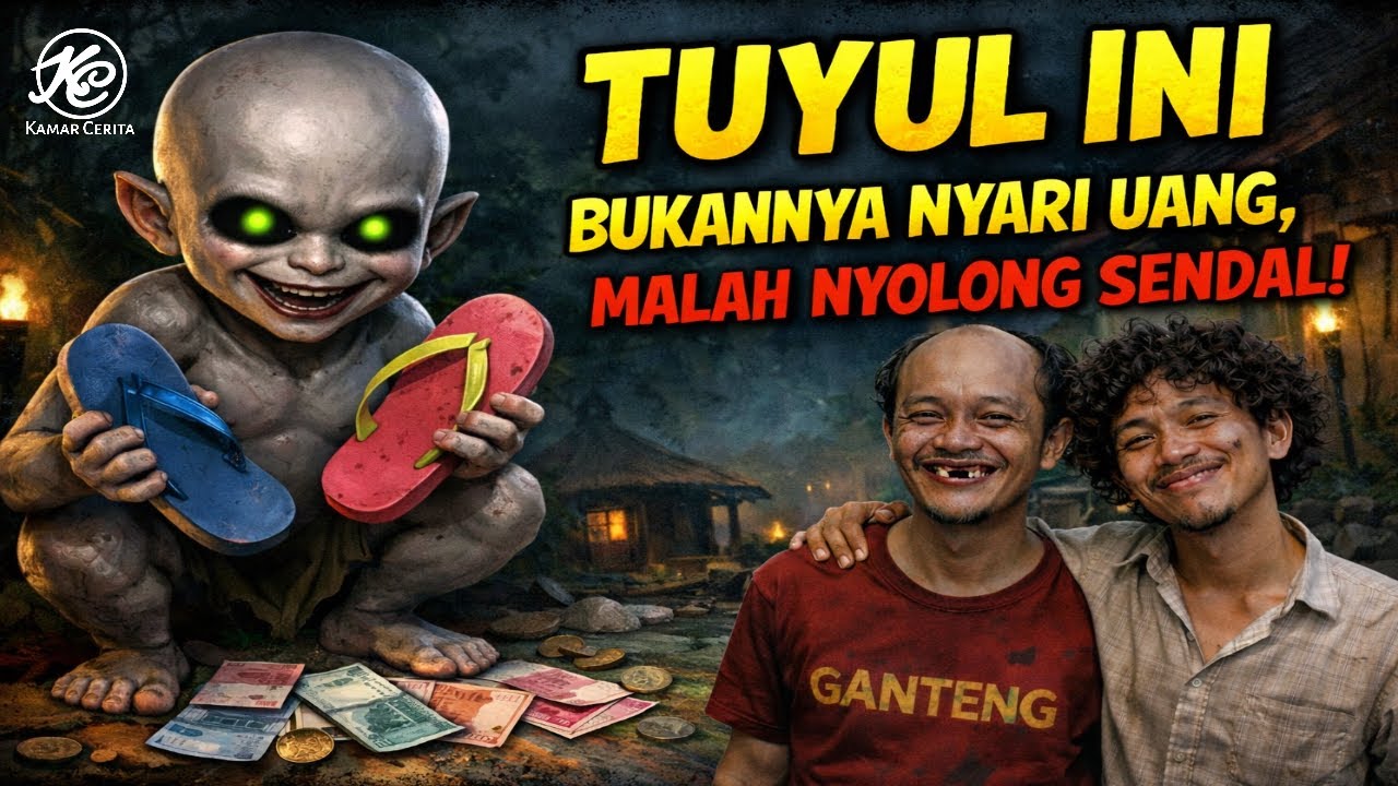 PESUGIHAN TUYUL PALING APES DI DESA KARANG ASEM. #horror #komedi  #kamarcerita