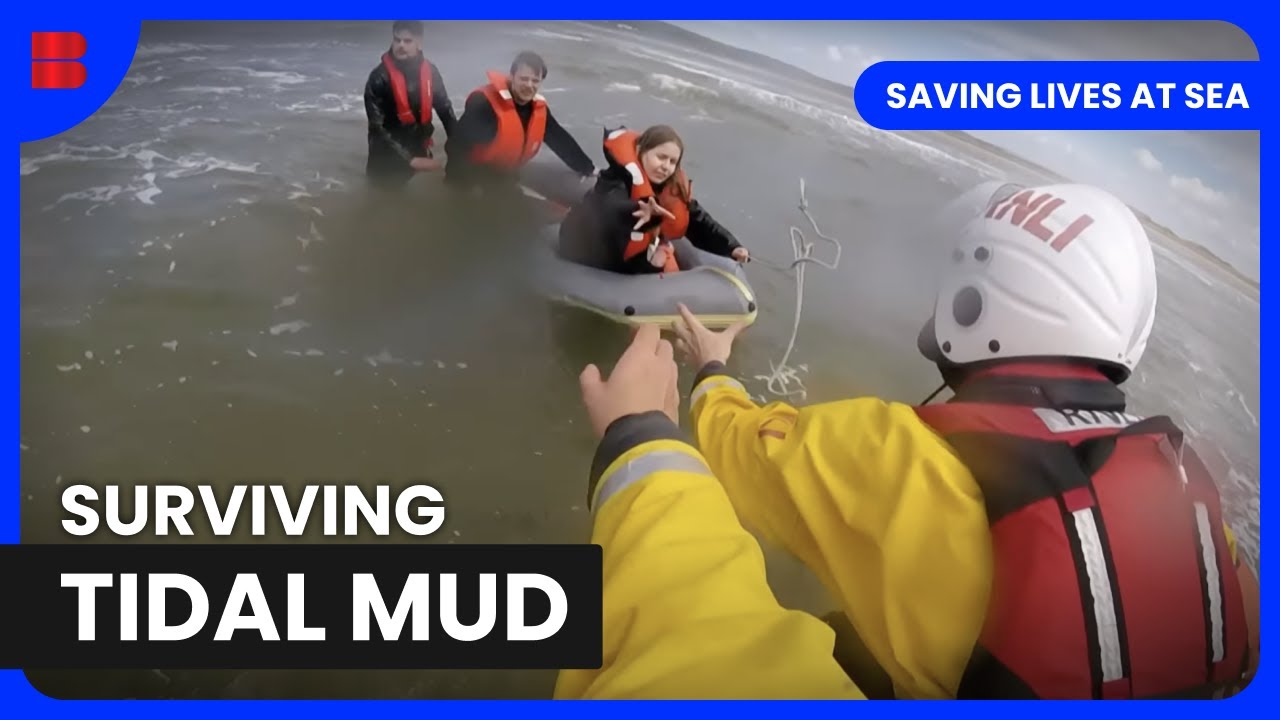 Saving Young Couple Trapped in Flood | Saving Lives at Sea | Documentary