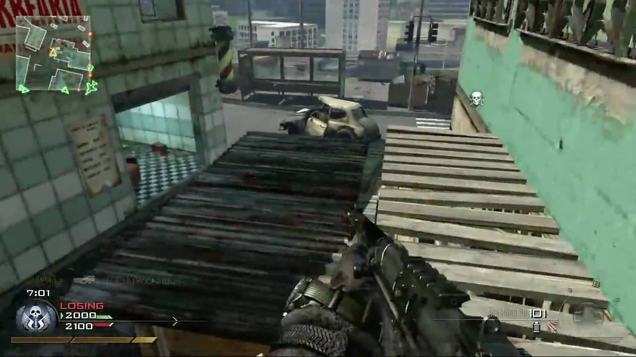 Modern Warfare 2 - Tactical Nuke on Favela w/ FAL (Score: 44-3)