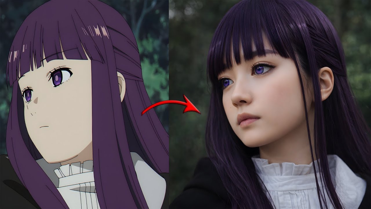 If Frieren: Beyond Journey’s End Was a Movie ( Stunning Live Action Character Concept 🎥✨)
