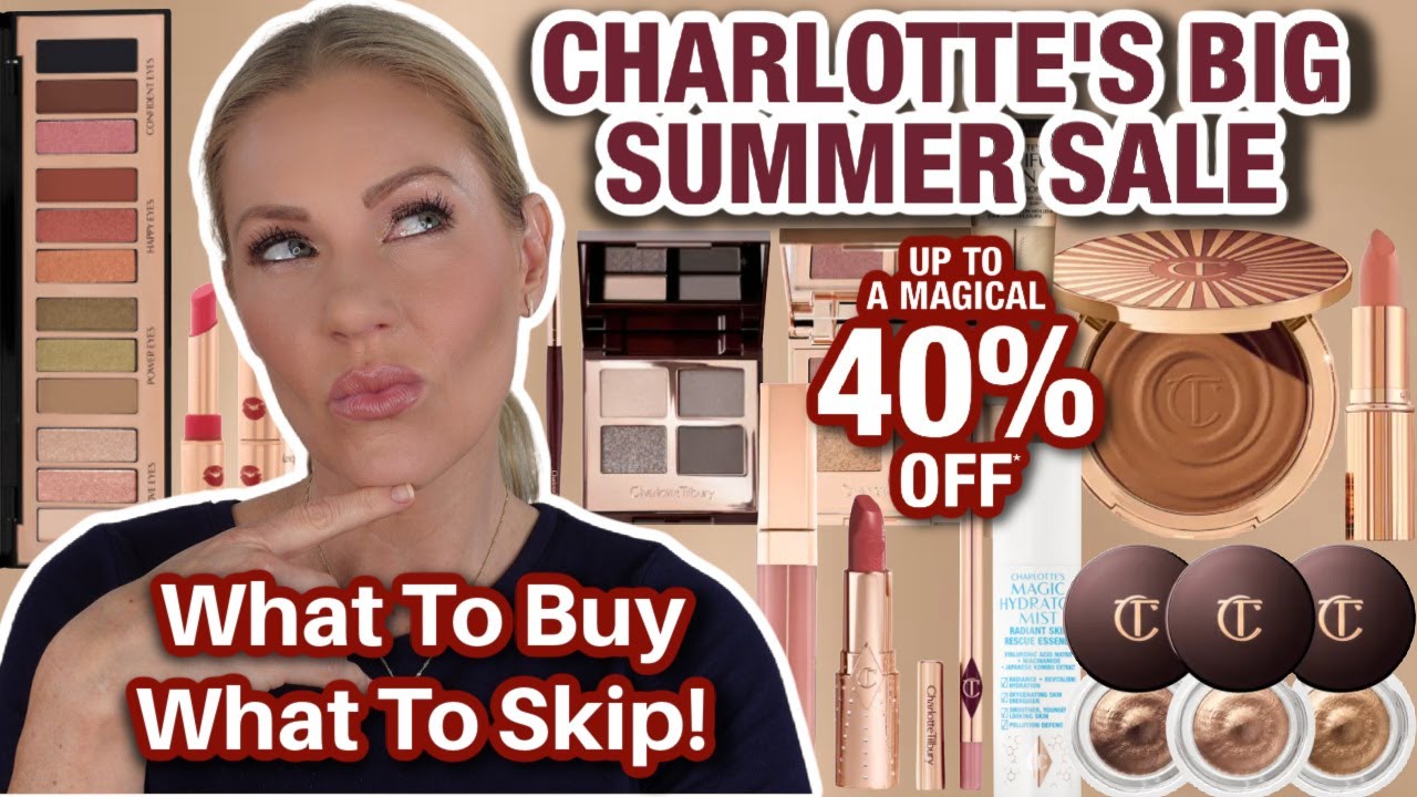 CHARLOTTE TILBURY SUMMER SALE RECOMMENDATIONS & NEW! MAGIC HYDRATOR MIST