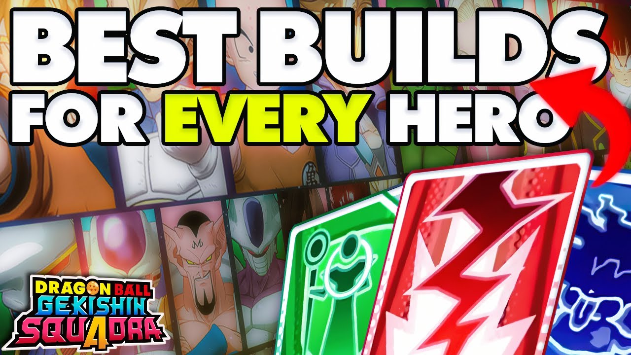 ЛУЧШИЕ сборки божественных карт для КАЖДОГО героя | Dragon Ball Gekishin Squadra