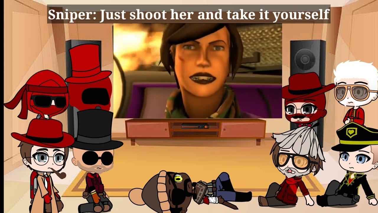 Реакция Tf2 на «Белого шпиона» часть 2