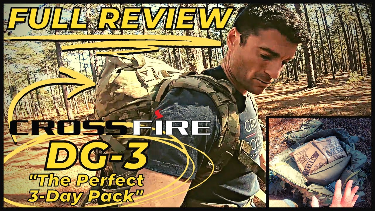 Обзор рюкзака Crossfire DG-3 «Perfect 3-Day Pack»