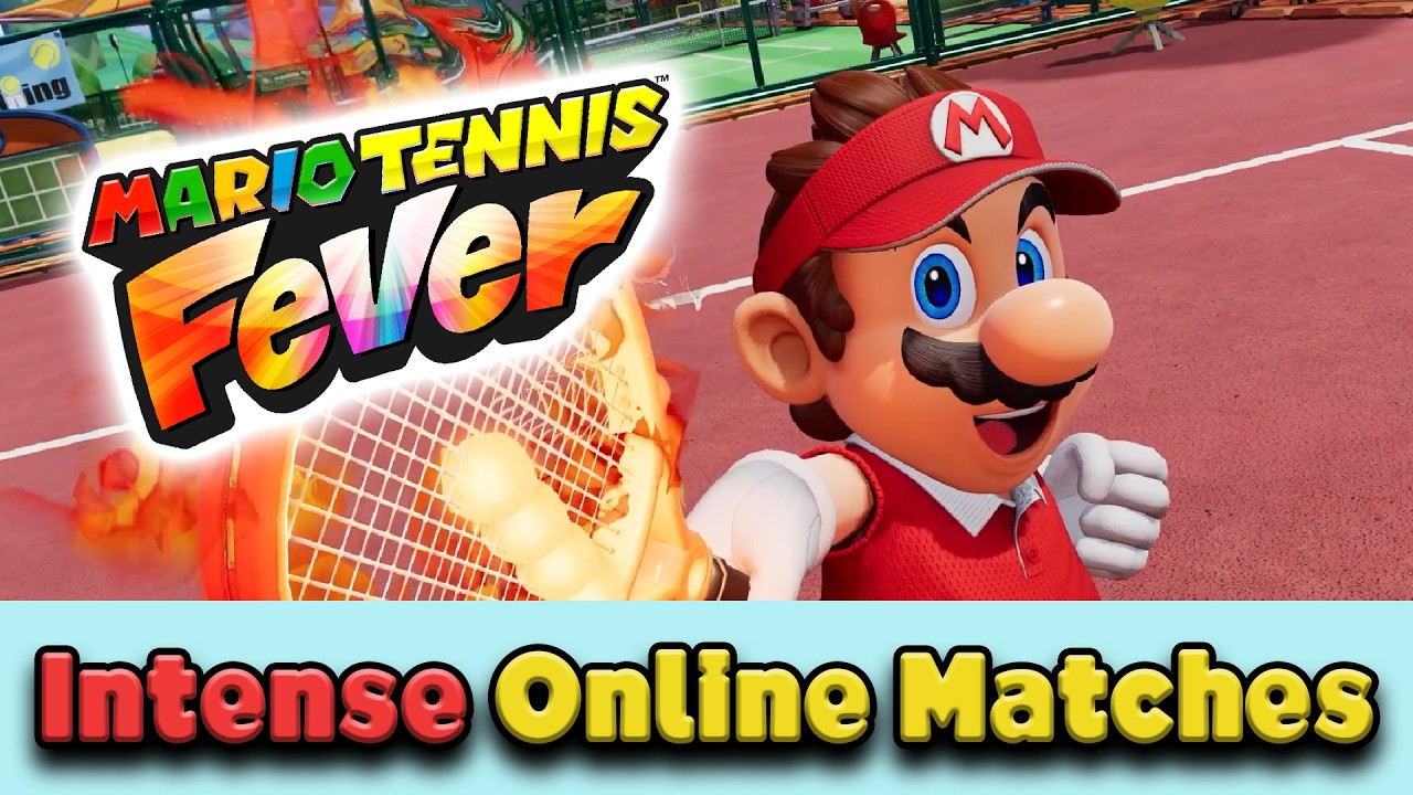Mario Tennis Fever Online is INTENSE!