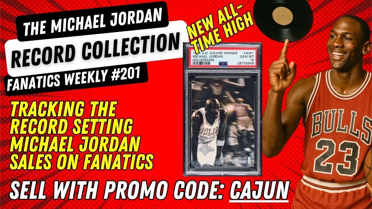 8 новых карточек Майкла Джордана, делающих великие дела — коллекция записей MJ №201