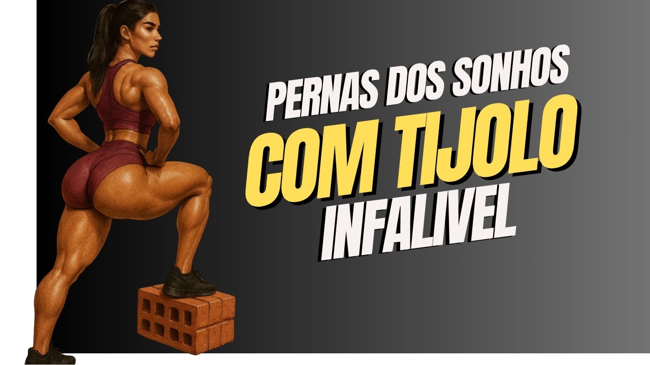 AS PERNAS QUE VOCÊ TANTO SONHOU COM TIJOLOS - GARANTA SUA VAGA